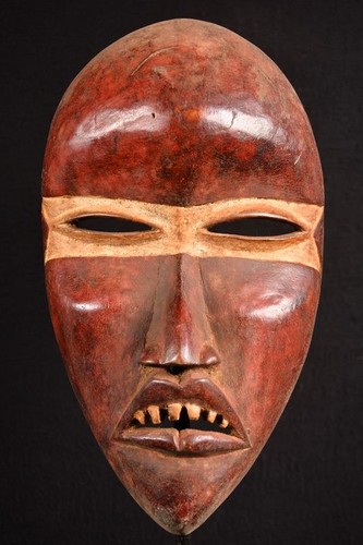 Masque ancien africain - masque, dan