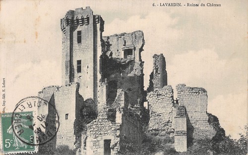 Lavardin ruines château - 41,