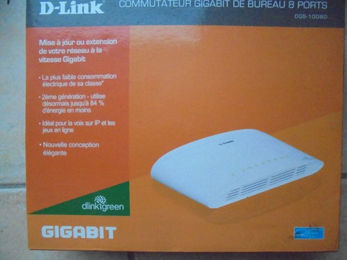 Switch ports commutateur - switch, 8