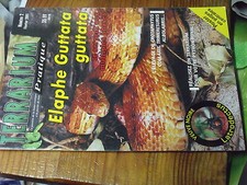 4µ? Revue Terrarium pratique n°2 Elaphe Guttata Elevé Blattes Terra Python royal