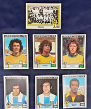 PANINI lot  7 cartes  WORLD