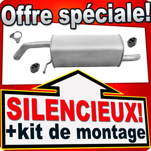 Silencieux arriere pour ford - silencieux,