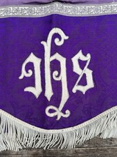 Altar Front Priest Mass Linen & Liturgy Sacred Embroidery