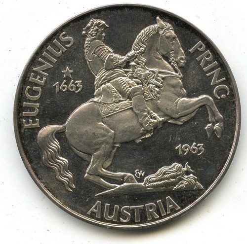 1963 autriche argenteus aureus - autriche,