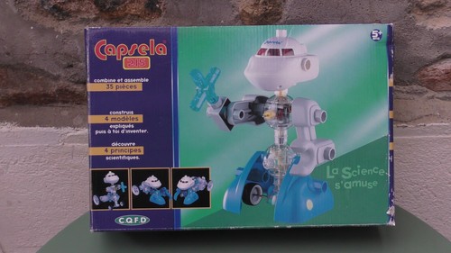 Robot capsela sciences vintage - sciences,