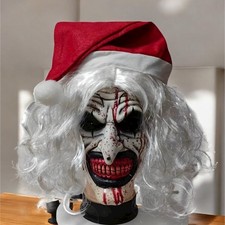 Art the Clown Mask - Terrifier Horror Movie - Evil Santa Christmas Version
