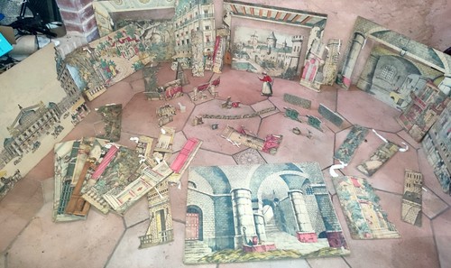 Gros lot theatre papier - lot,