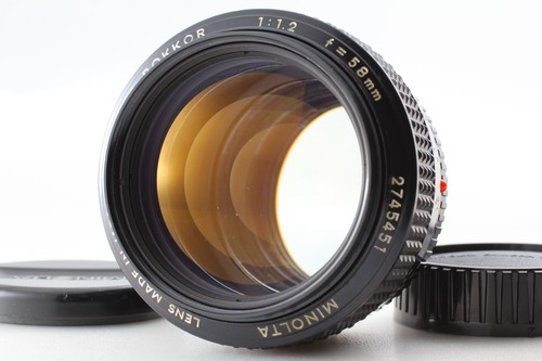 Objectif minolta rokkor 58 - mc,