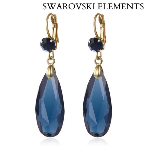 Boucle oreilles goutte eau - boucle, d'oreilles