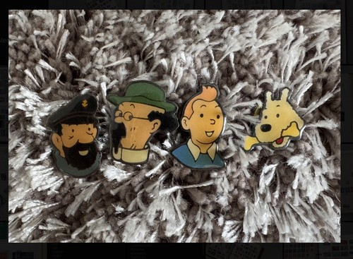 Rare lot pins - tintin,