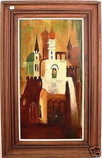Grande peinture à l'huile