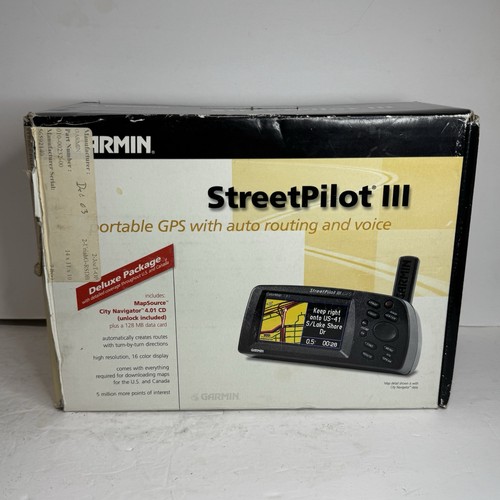 Garmin street pilot iii - iii, gps