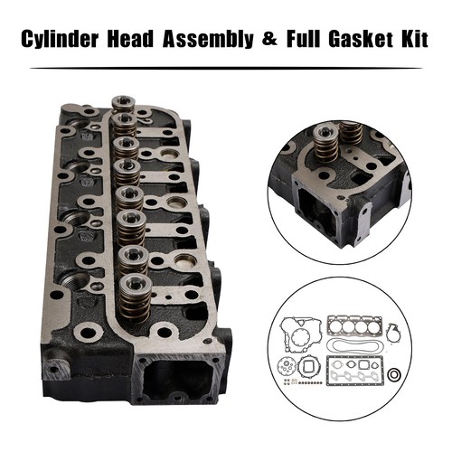 Complete cylinder head full - complete,