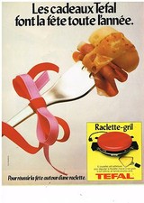 ADVERTISING ADVERTISING 054 1979 TEFAL raclette grill
