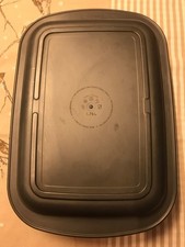 plat gratin tupperware gris