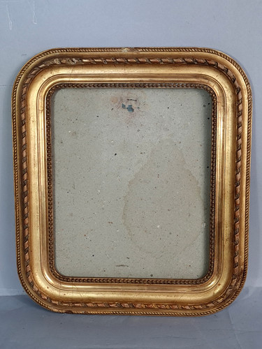 Cadre ancien doucine verre - cadre,