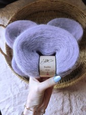 lot pelotes à tricoter laine