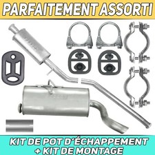 Kit de pot d’échappement Silencieux pour Peugeot Partner I 1 2.0 HDI (96-02)