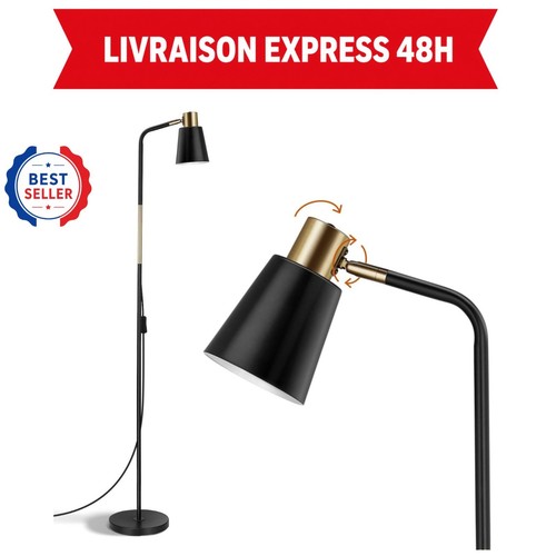 Lampadaire sur pied réglable - pied,