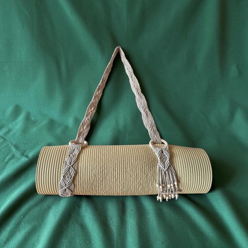 Sangle tapis yoga macramé - yoga,