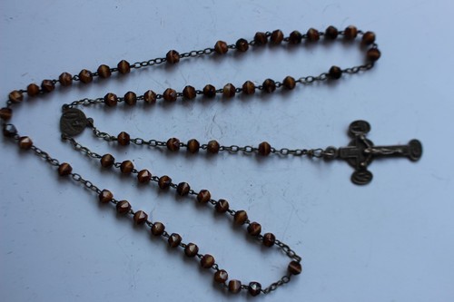 Chapelet ancien perles - , de