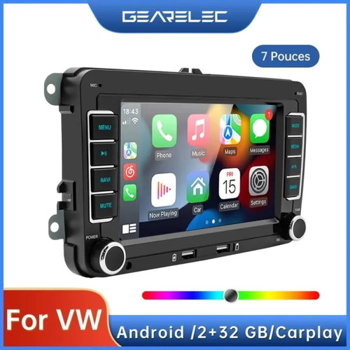 Gearelec autoradio vw - gearelec, 7"