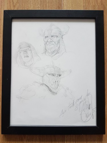 Delaby crayonné original - , la