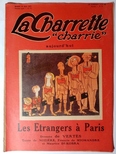 Revue satirique charrette - revue,