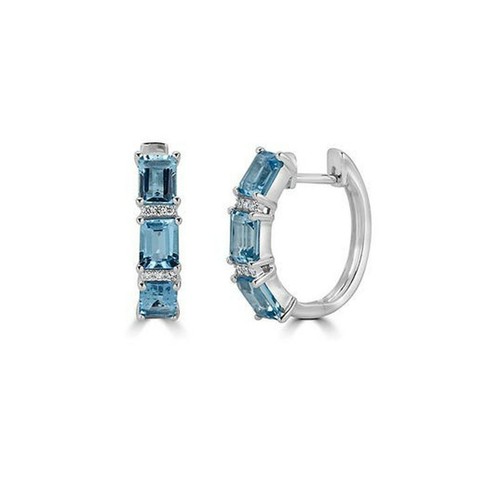 6x4mm octogone lab created - 6x4mm,
