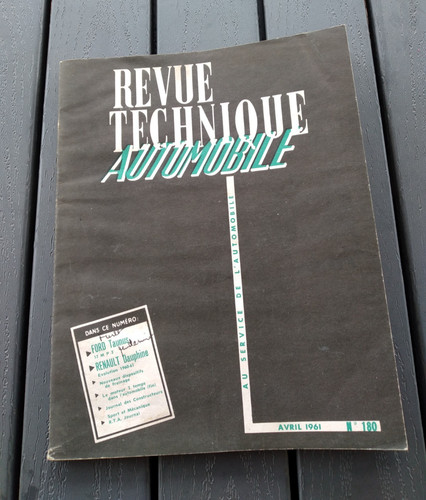 Revue technique automobile - technique,