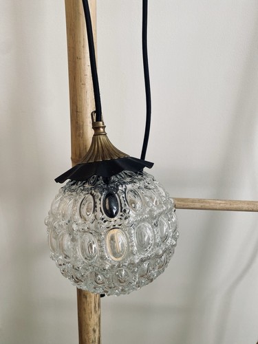 Lampe vintage boule - , verre