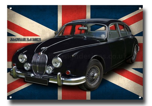 Jaguar mk2 art métal - 2.4,