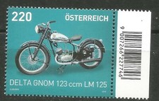 AUTRICHE Scott # 2554 ** MNH Motos 2015 DELTA GNOM 123 cm3 LM 125