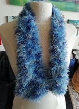 Écharpe Froufrou Tous Doux Bleu Ciel Collection H&Co