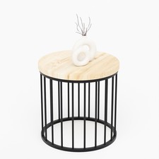 Table Basse Ronde en Bois