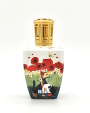 Lamp Berger Watchmeister Goebel decor cats poppies French fragrance diffuser