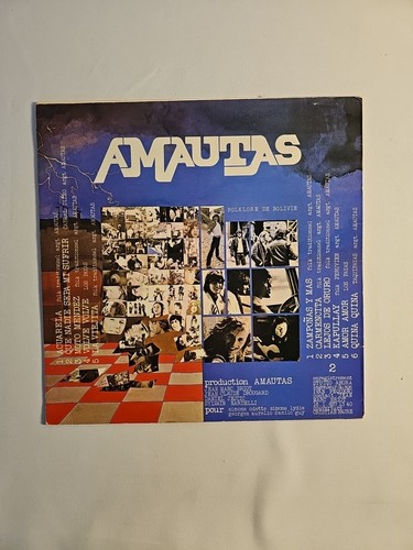 Amautas folklore bolivie lp - amautas,