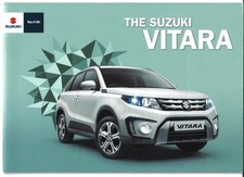 Suzuki Vitara 2016-2017 UK Market Brochure SZ4, SZ-T & SZ5 1.6, DDiS & ALLGRIP