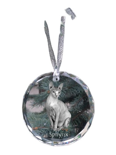 Sphynx médaille cristal - médaille,