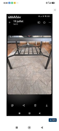 Vendre table basse fer - basse,