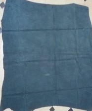 Cuir de Vachette Feuille, Cuir Daim Feuille Taille 2×2 Pied Carré Approx, Noir