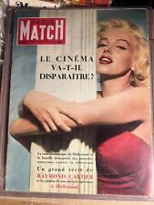 MARILYN MONROE - PARIS MATCH 07/25/53 -GREAT FRENCH COLOR PHOTO COVER MAGAZINE!