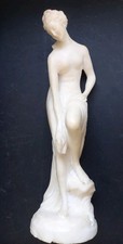 Sculpture Albatre Baigneuse