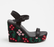 Chaussures Naf Naf Cuir Noir