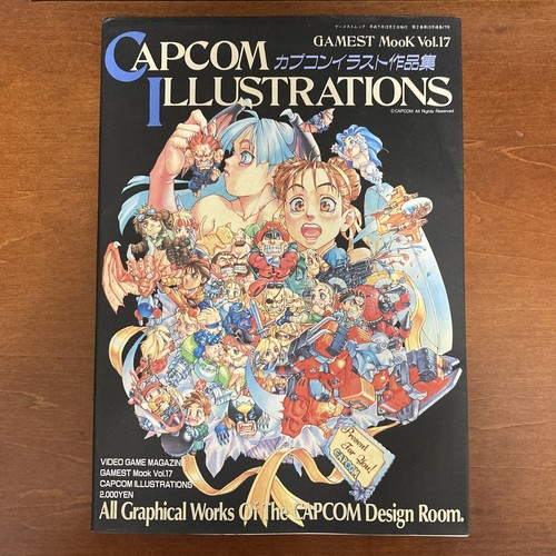 Capcom illustrations art book - illustrations,