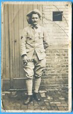 Old postcard photo: soldier of the 1st Regiment of Engineering / war 14-18