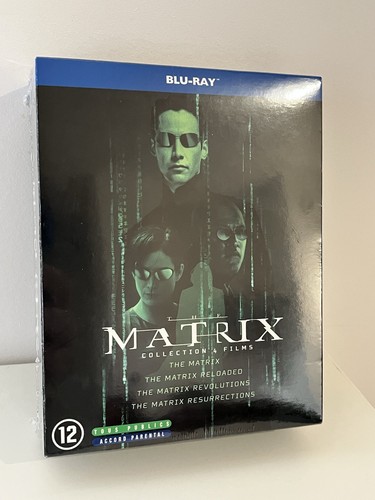 Blu ray coffret matrix films - matrix,