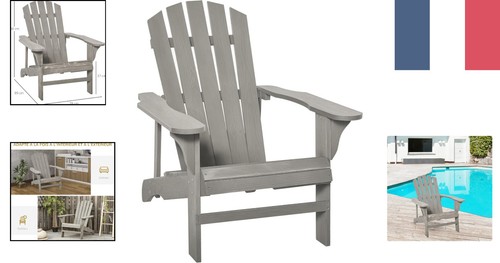 Fauteuil adirondack rétro - adirondack,