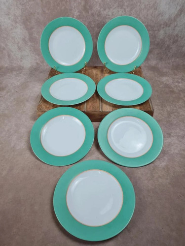 Lot 7 assiettes - de,