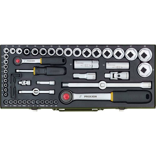 Coffret clé douilles - coffret, +